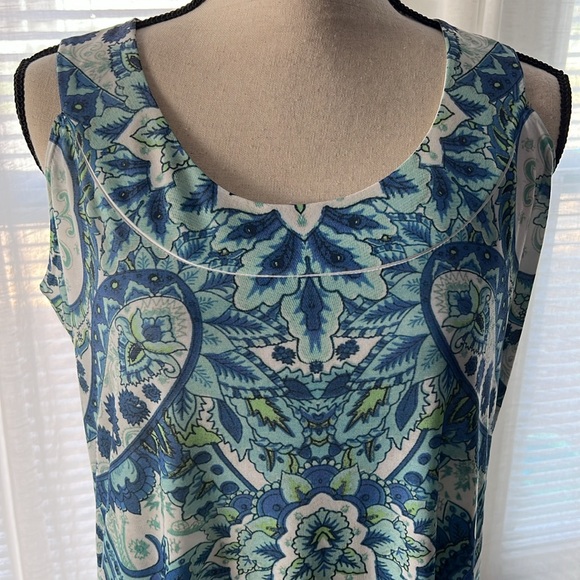 Comfy Pullover Sleeveless Dress-Sz M - Picture 2 of 4